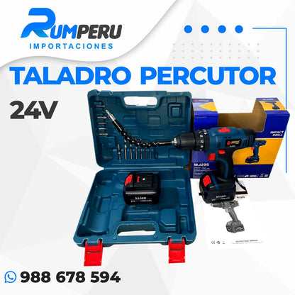 🧰 Taladro Percutor 24V