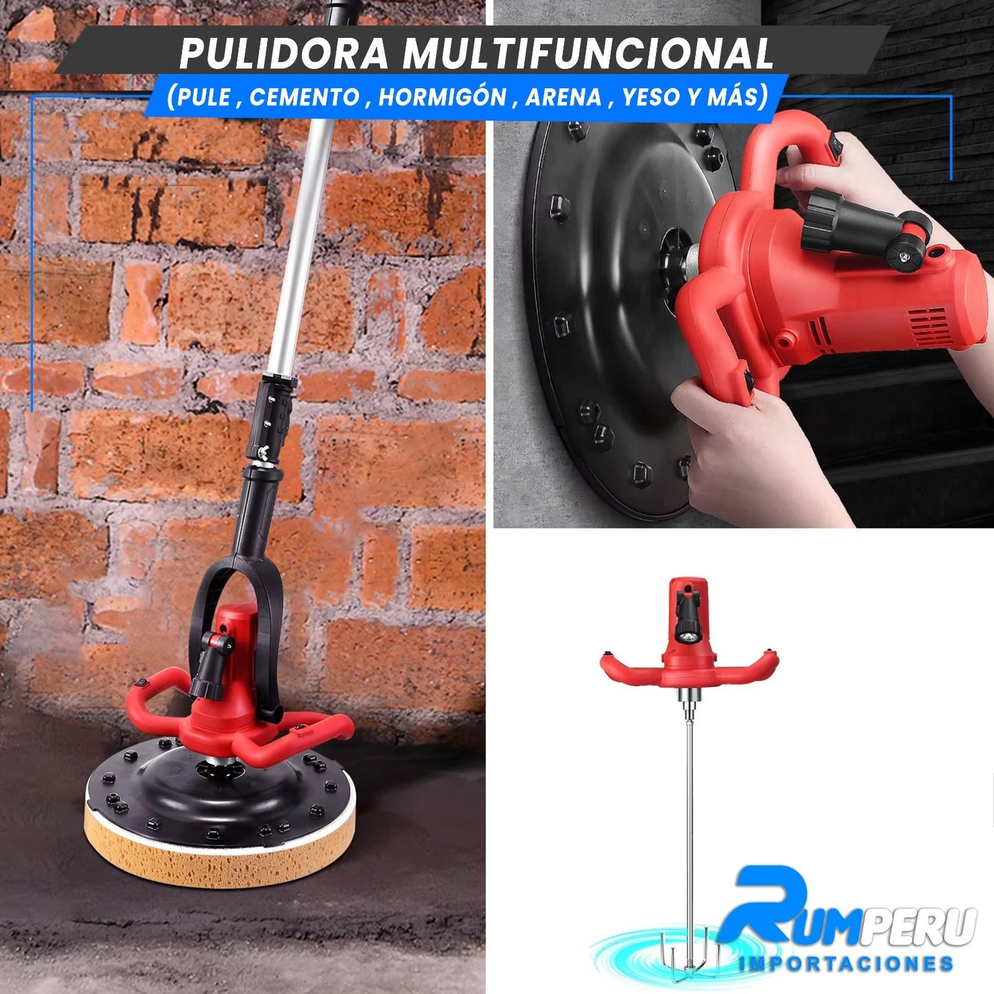 Pulidora Multifuncional 3 en 1