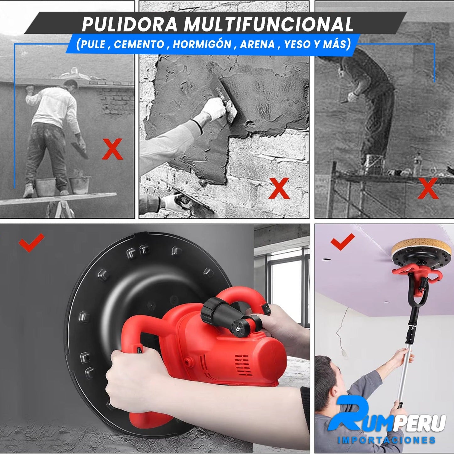 Pulidora Multifuncional 3 en 1