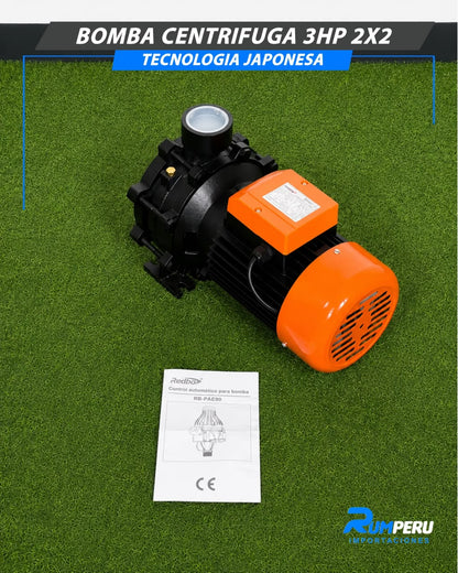 Bomba Centrifugar 3HP 2X2 (Tecnología Japonesa)