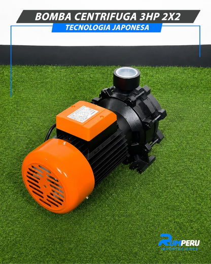 Bomba Centrifugar 3HP 2X2 (Tecnología Japonesa)