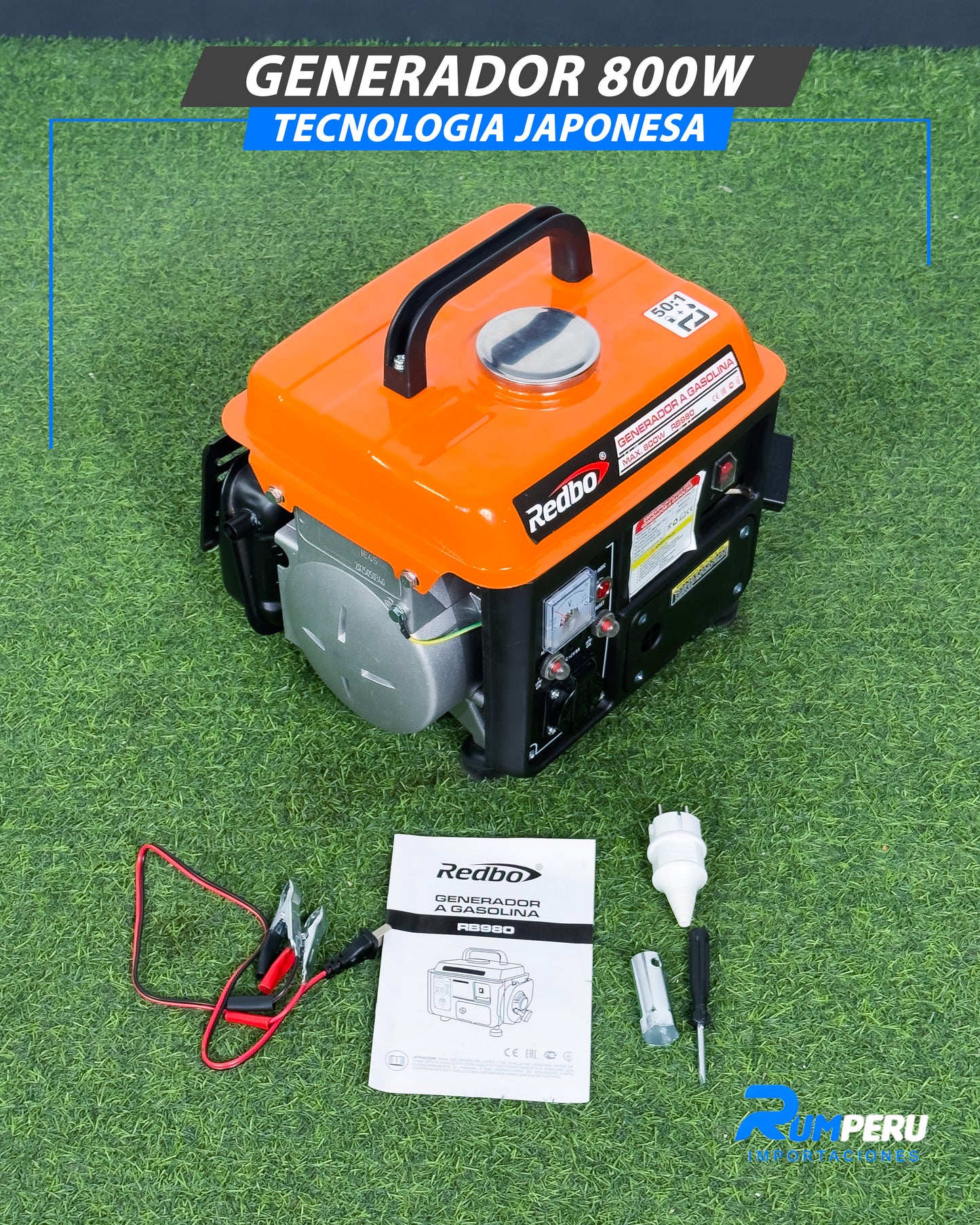 Generador 800W (Tecnología Japonesa)
