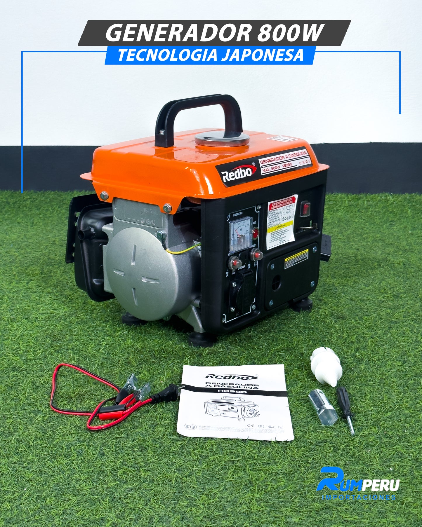 Generador 800W (Tecnología Japonesa)
