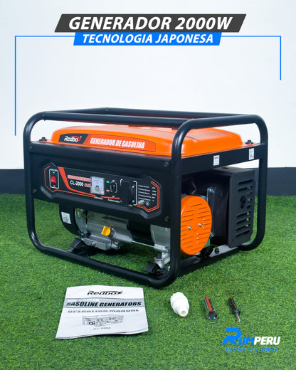Generador 2000W Tecnología Japonesa