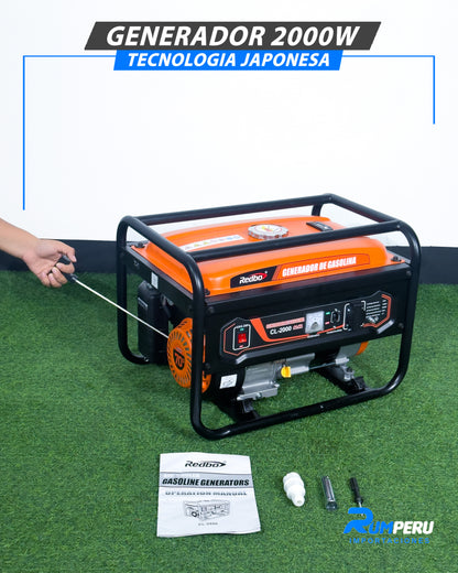 Generador 2000W Tecnología Japonesa