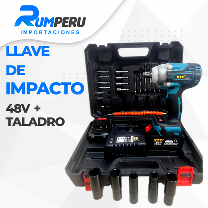 🧰 Combo Llave de Impacto + Atornillador 🧰