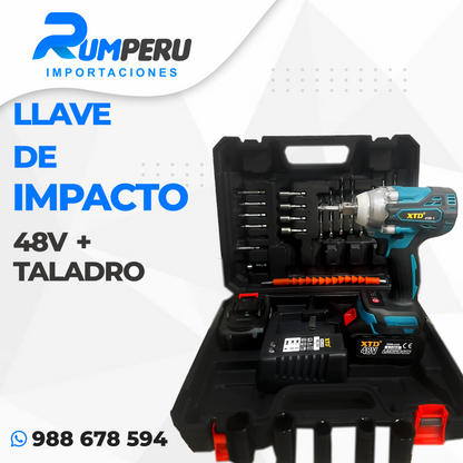 🧰 Combo Llave de Impacto + Atornillador 🧰