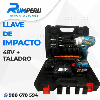 🧰 Combo Llave de Impacto + Atornillador 🧰