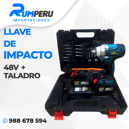 🧰 Combo Llave de Impacto + Atornillador 🧰