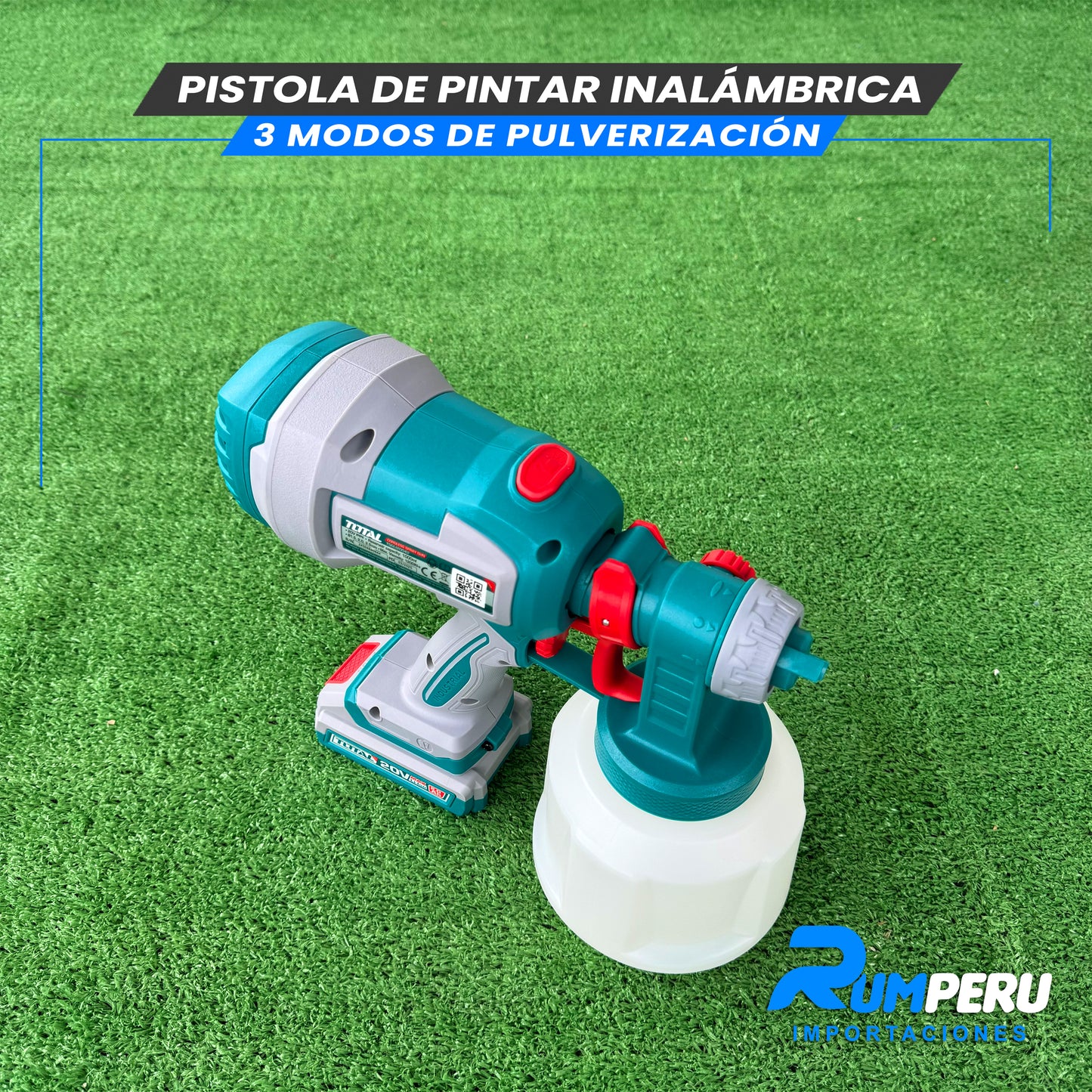 Pistola de Pintar Inalámbrica