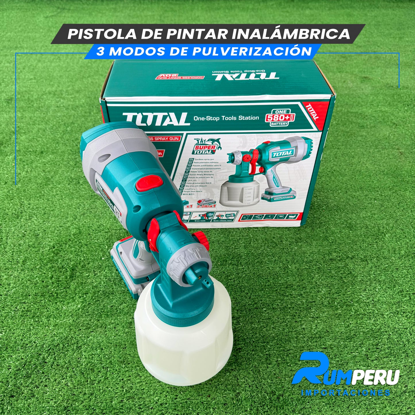 Pistola de Pintar Inalámbrica