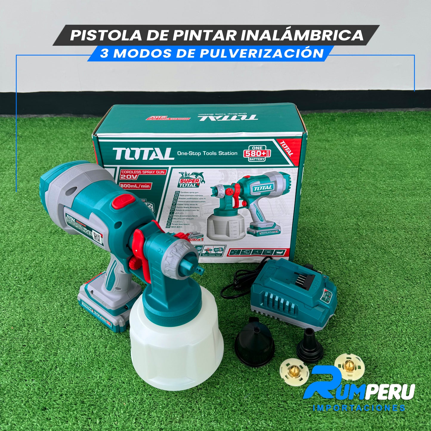 Pistola de Pintar Inalámbrica