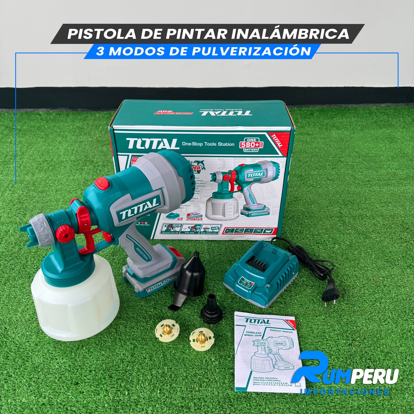 Pistola de Pintar Inalámbrica