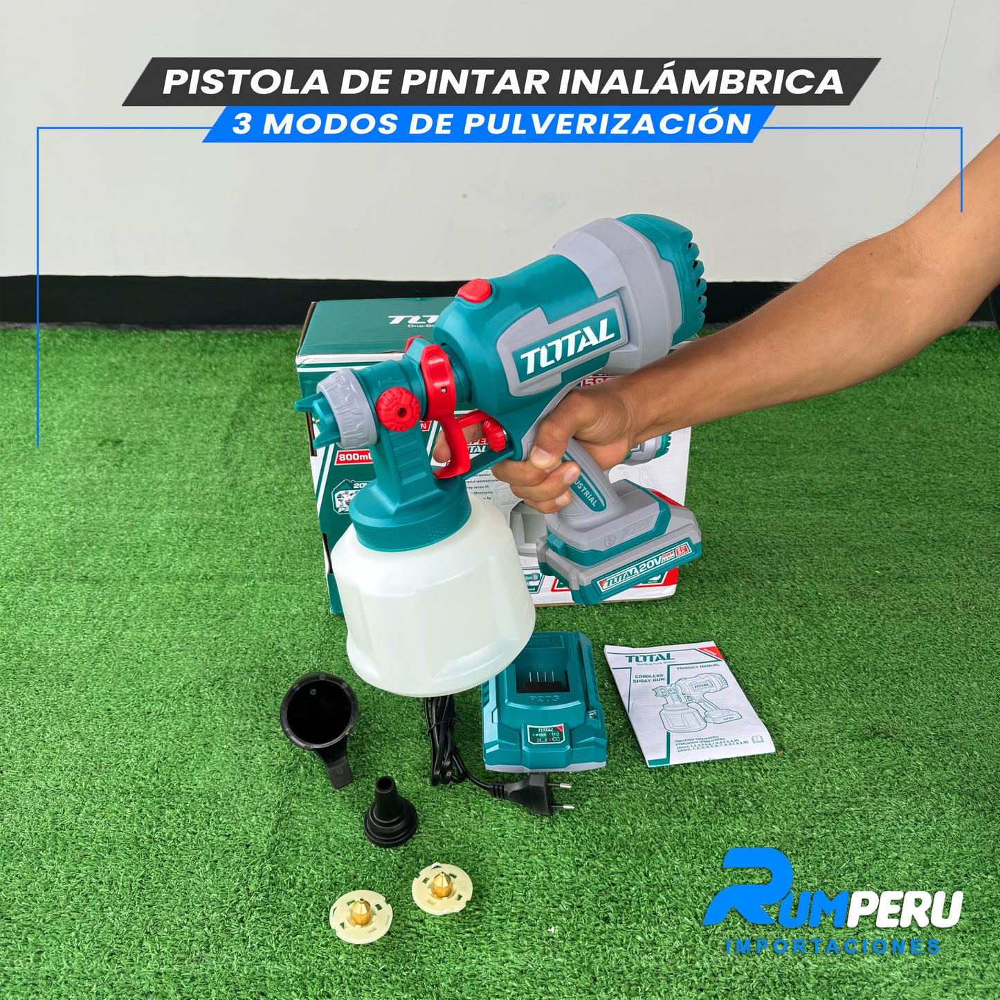 Pistola de Pintar Inalámbrica