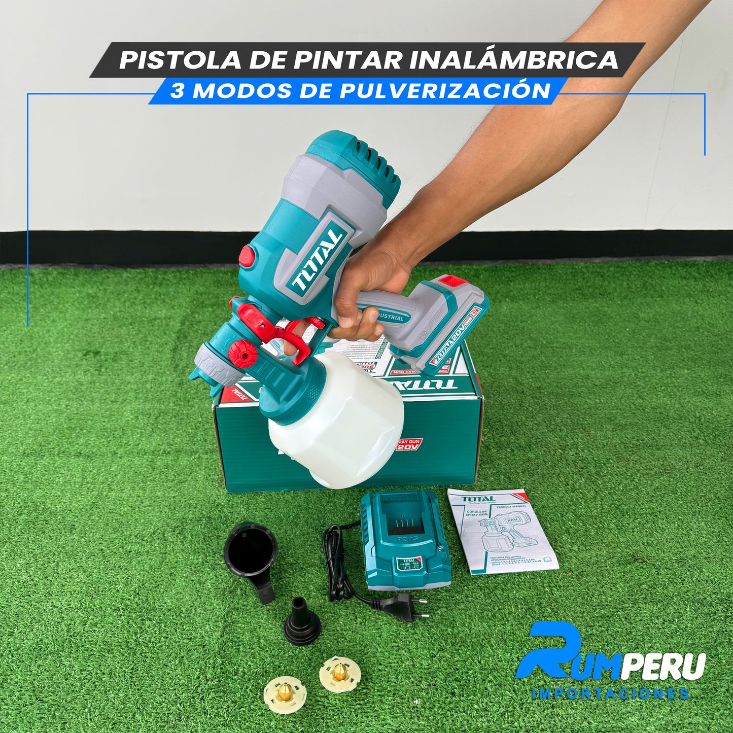 Pistola de Pintar Inalámbrica