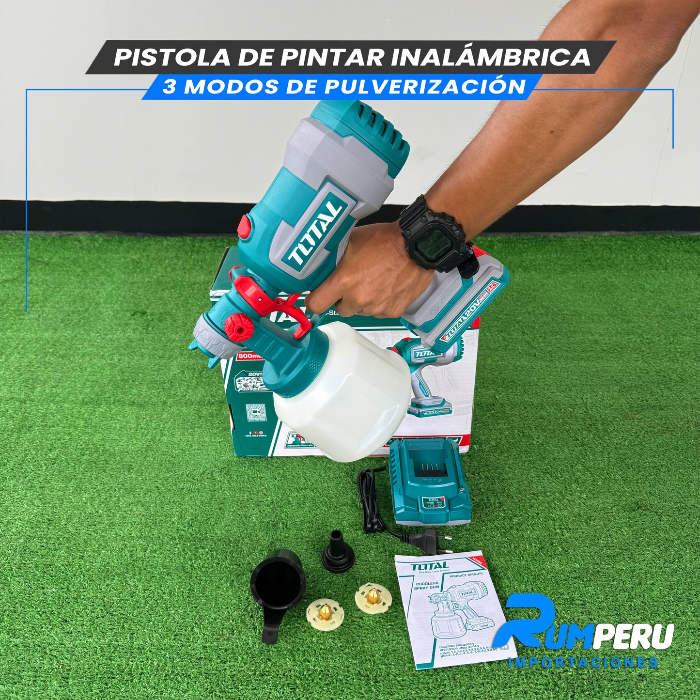 Pistola de Pintar Inalámbrica