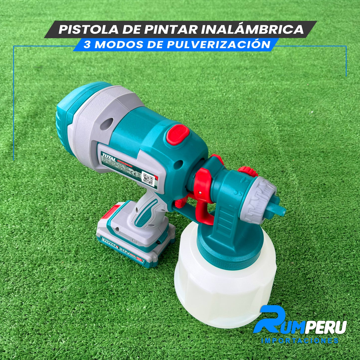 Pistola de Pintar Inalámbrica