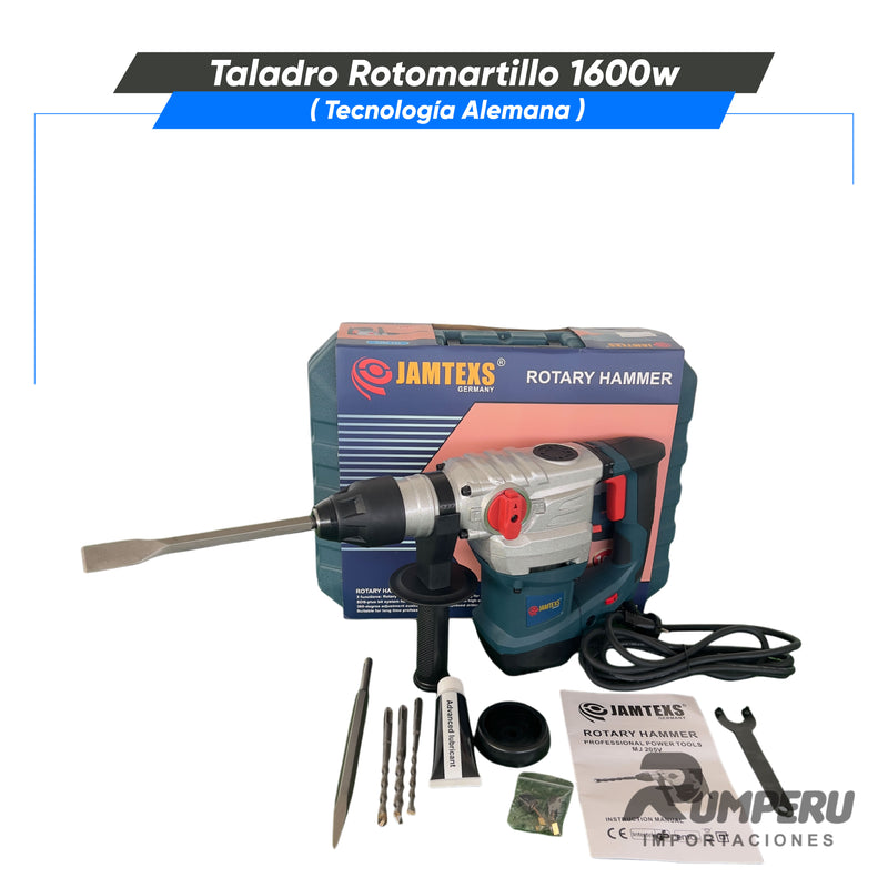 Cargue la imagen en el visor de la galería, Rotomartillo 1600W ( Aleman )
