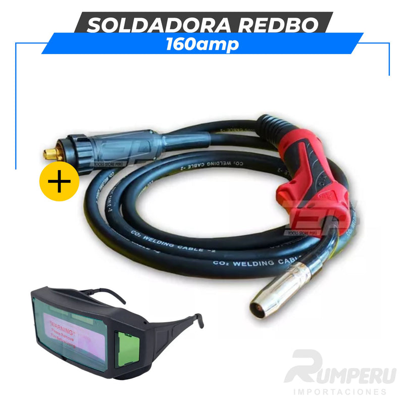 Cargue la imagen en el visor de la galería, Soldadora Redbo 160 Amperios - Función MIG / TIG-LIFT / MMA
