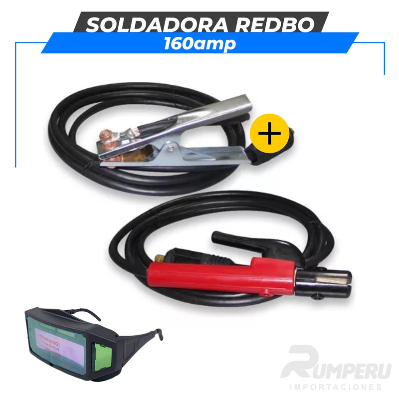 Cargue la imagen en el visor de la galería, Soldadora Redbo 160 Amperios - Función MIG / TIG-LIFT / MMA
