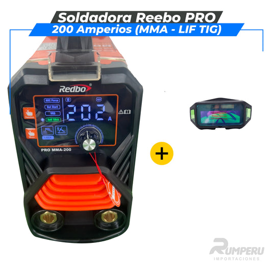 Soldadora Redbo PRO 200A ( MMA - LIFT TIG )