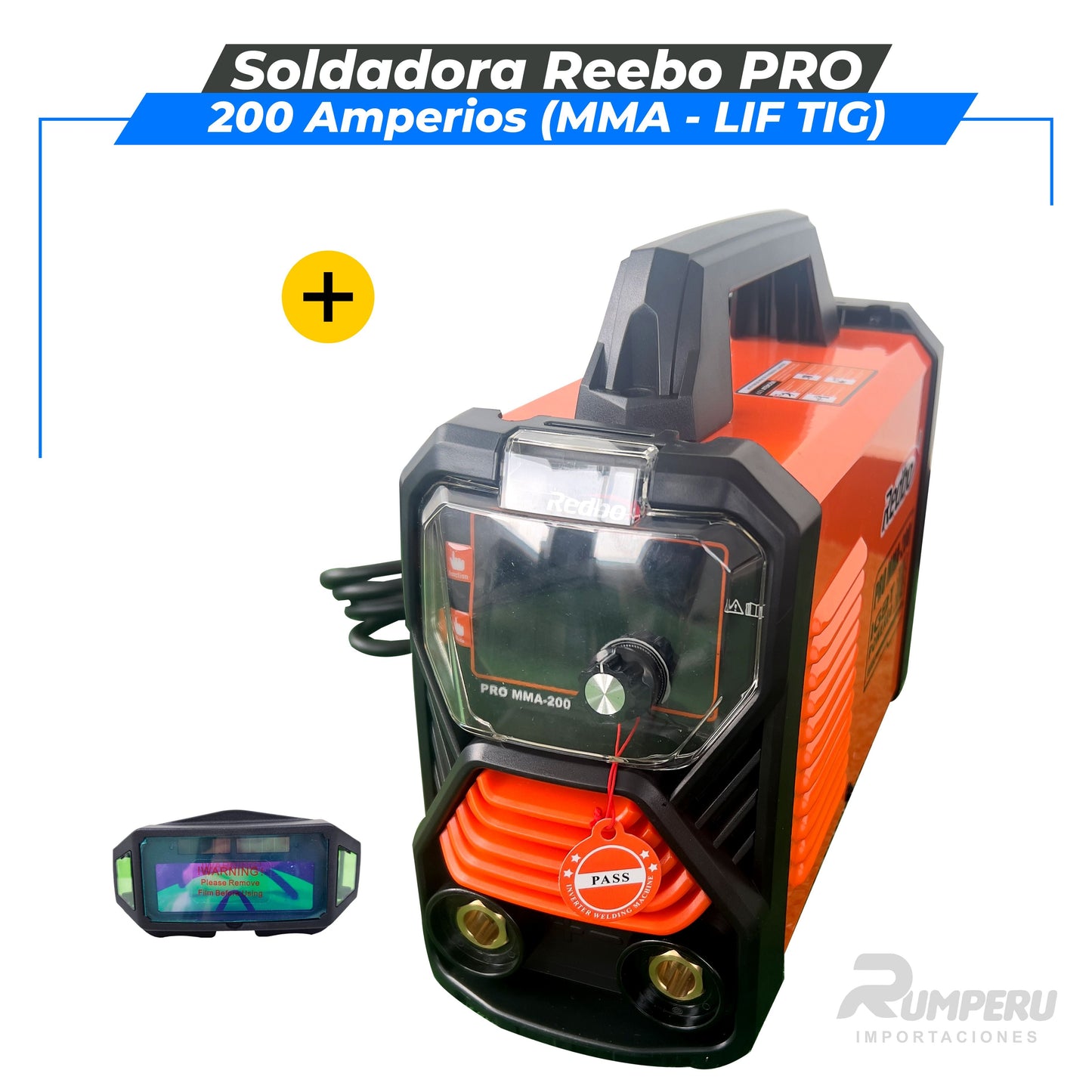 Soldadora Redbo PRO 200A ( MMA - LIFT TIG )