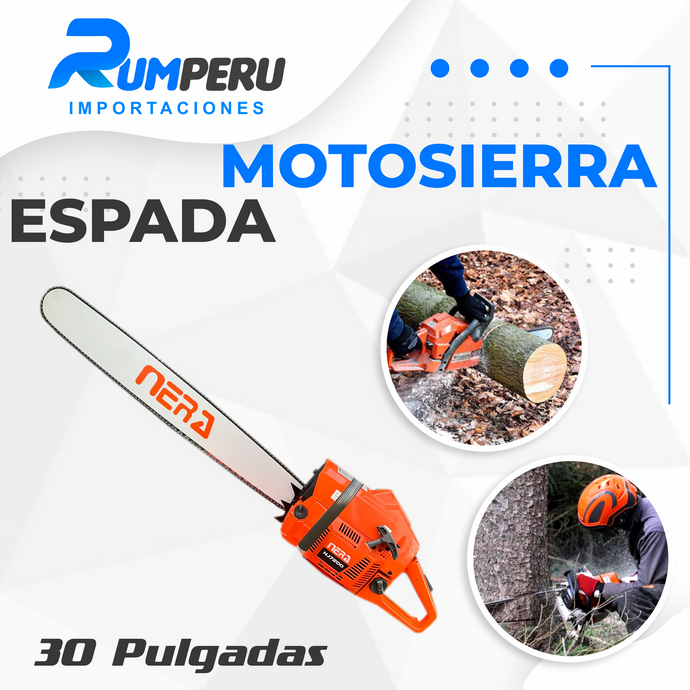 Motosierra Espada de 30 Pulgadas