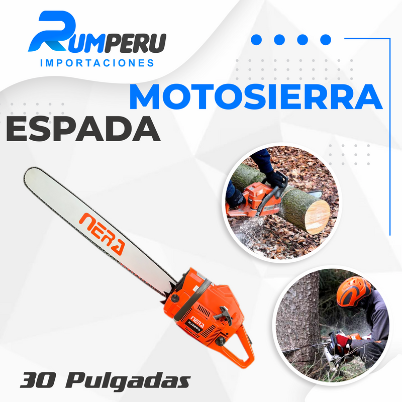 Cargue la imagen en el visor de la galería, Motosierra Espada de 30 Pulgadas
