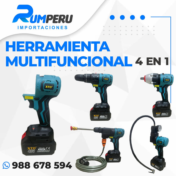 Herramienta Multifuncional 4 en 1