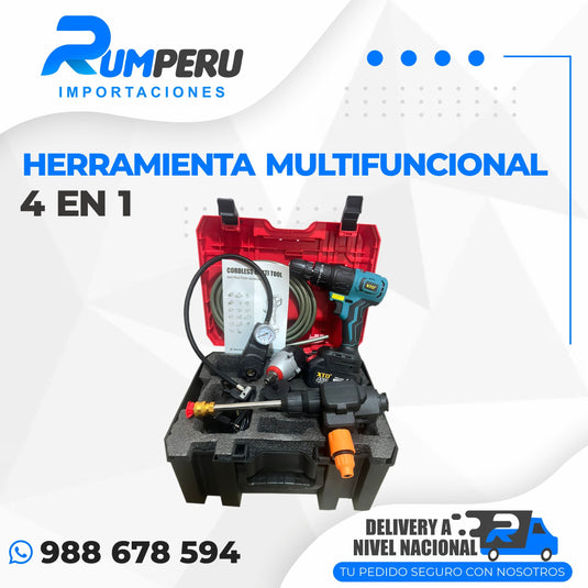 Herramienta Multifuncional 4 en 1