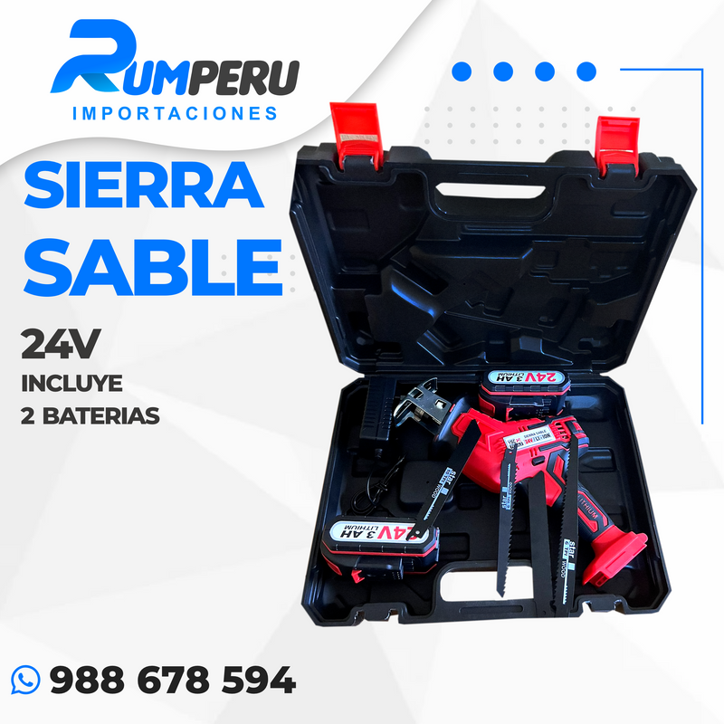 Cargue la imagen en el visor de la galería, 🧰 Sierra Sable 24v
