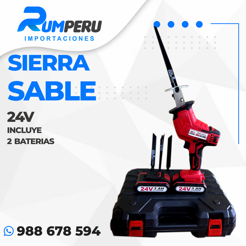 Cargue la imagen en el visor de la galería, 🧰 Sierra Sable 24v
