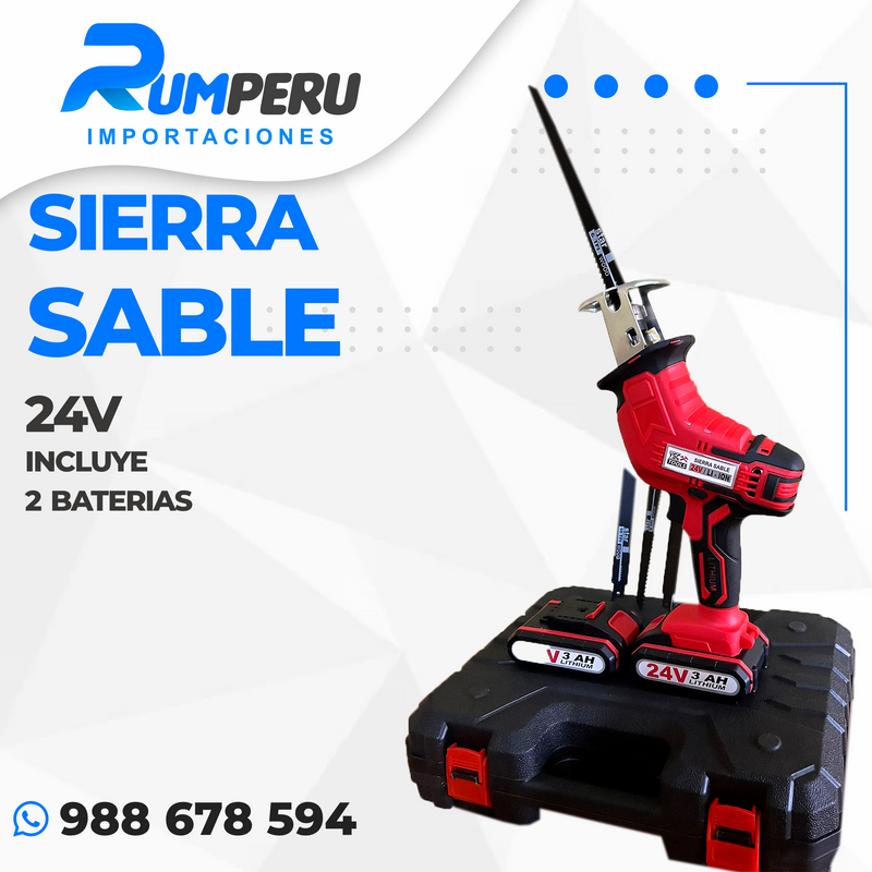 Cargue la imagen en el visor de la galería, 🧰 Sierra Sable 24v
